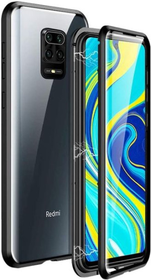 Etui Magnetic 360° do Xiaomi Redmi Note 9S / 9 Pro / 9 Pro Max czarne
