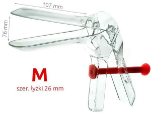 Wziernik ginekologiczny sterylny