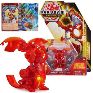 Bakugan Legends Świecący Figurka Nova Dragonoid