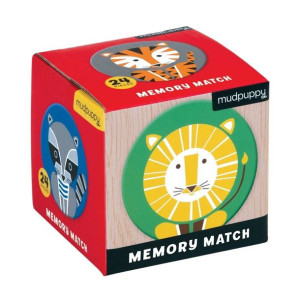 Mudpuppy Gra Mini Memory Geometryczne Zwierzęta