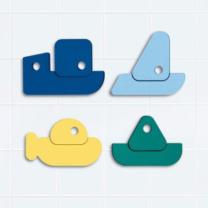 QUUT Zestaw puzzli piankowych Quutopia Łódki 10m+