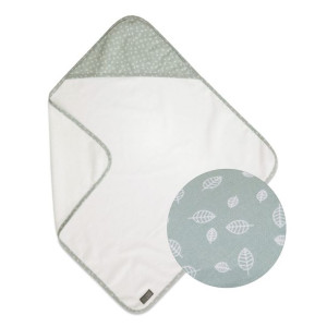 Ręcznik z kapturem Nordic Leaf „Mild Green” Vinter & Bloom