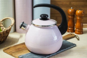 Czajnik emaliowany 2,5l różowy