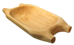 Koryto rzeźbione niecka do potraw 47 cm