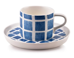 NAVY Filiżanka 225ml ze spodkiem 16cm