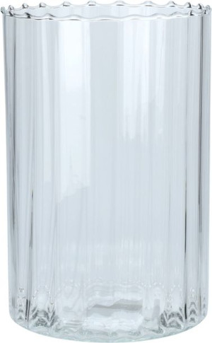 Wazon Zklany Cylinder 18xh28cm