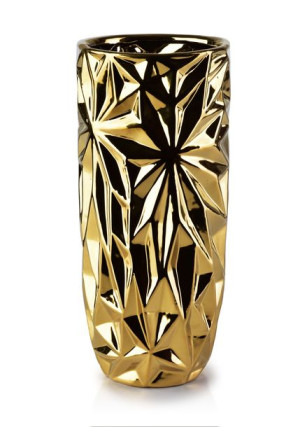 Lorelai Gold Wazon 13xh29cm