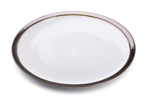 CAL WHITE Talerz 24cm 24x24xh2cm