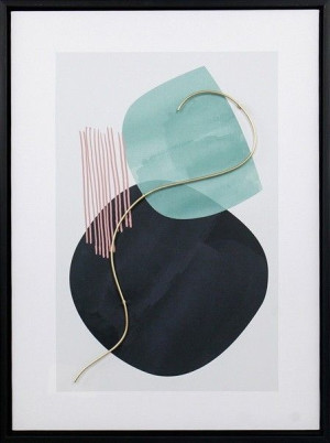 Obraz 45x60x3,5cm 3D w ramie