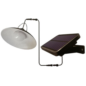 Lampa solarna pojedyncza czarna