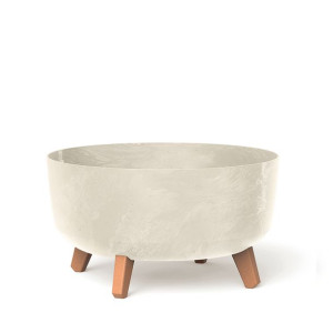 GRACIA LOW Beton Effect - kremowy- DGRL240L