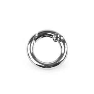 Karabińczyk Okrągły 13 Mm - Nikiel