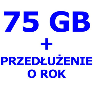 75 Gb Na Rok Zdalne Doładowanie Karty Orange Free
