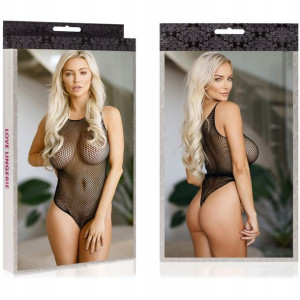 Siateczkowe Obcisłe Body Erotyczne Ze Stringami