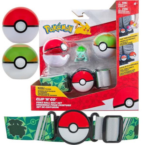 POKEMON Clip'N'Go Pas Trenera PokeBall Bulbasaur