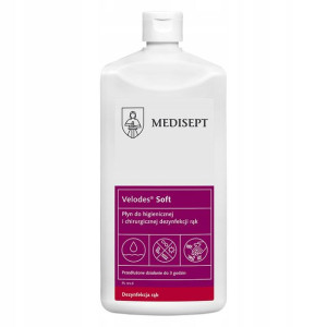 Płyn dezynfekcji rąk Medisept Velodes wirusy 500ml