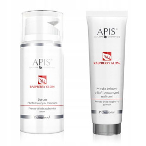 APIS Raspberry Zestaw Regenerujący maska serum