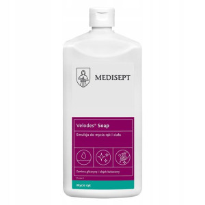 VELODES emulsja do mycia rąk ciała bez mydła 500ml