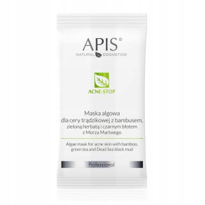 APIS ACNE Maska algowa CERA TRĄDZIKOWA 20G ALGI