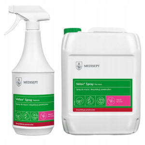 VELOX SPRAY Dezynfekcja Zabija Wirusy Tea Tonic 6L