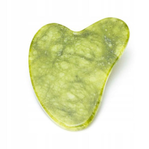 PŁYTKA JADEITOWA Gua Sha do masażu 100% NATURALNA