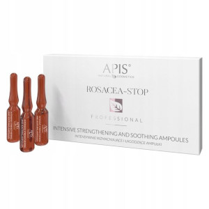 APIS Rosacea Wzmacniające łagodzące ampułki 10x3ml
