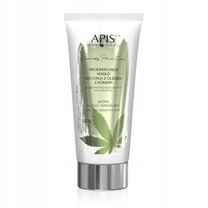 APIS Natural masło Balsam do ciała z olejem konopi