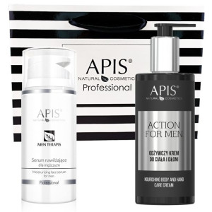 APIS Zestaw Serum Krem nawilżające dla mężczyzn