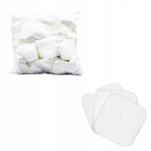 Waciki płatki kosmetyczne kwadratowe 7x7cm 0,5kg