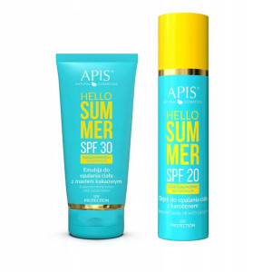 Apis Summer zestaw do opalania balsam olejek UV