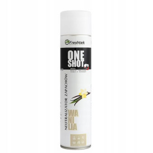 Freshtek One Shot odświeżacz 600ml zapach Wanilia