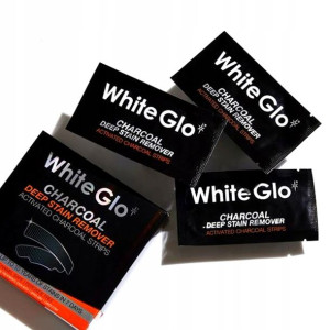 White Glo Pasek wybielający zęby z węglem 1szt