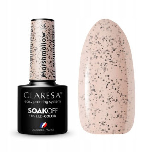 Claresa lakier hybrydowy MARSHMALLOW 14 Beżowy 5g
