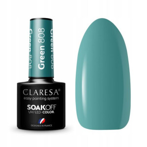 Claresa Lakier hybrydowy GREEN 808 Morski 5g