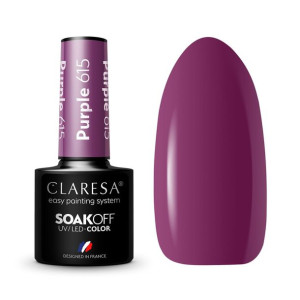 Claresa Lakier hybrydowy PURPLE 615 Jagodowy 5g