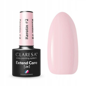 Claresa 5w1 Keratin 2 Baza Keratynowa jasny róż