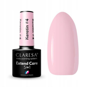 Claresa 5w1 Keratin 4 Baza z Keratyną Jasny Beżowy