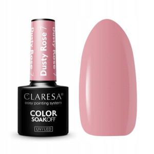Claresa Lakier hybrydowy DUSTY ROSE 7 Pudrowy Róż