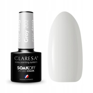 Claresa Lakier hybrydowy Gray 202 Szara mysz 5g