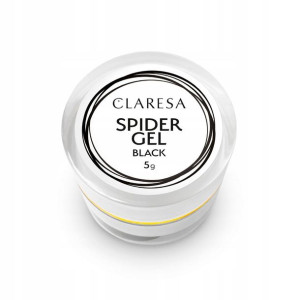 Claresa Spider Gel Black żel do zdobień 5g