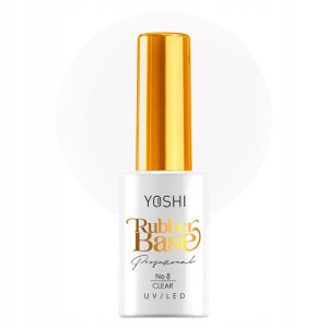 Yoshi Baza hybrydowa Rubber Base UV No8 10ml