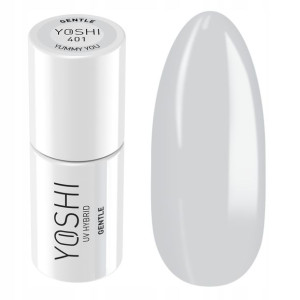 Yoshi Pro lakier hybrydowy 401 Niebieski szary 6ml