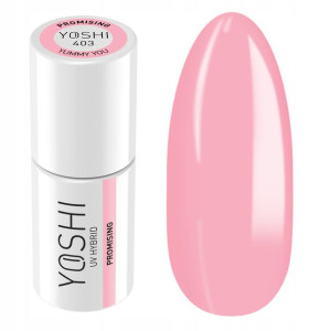 Yoshi Pro lakier hybrydowy 403 Kwiatowo różowy 6ml
