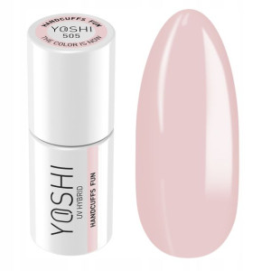Yoshi Pro lakier hybrydowy 505 Różowy ślubny 6ml