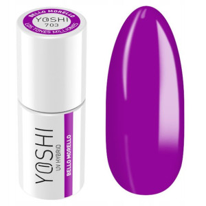 Yoshi Pro lakier hybrydowy 703 Purpurowy 6ml