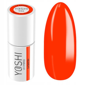 Yoshi Pro lakier hybrydowy 904 Ognisty Neon 6ml