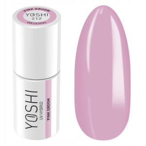 Yoshi Pro lakier hybrydowy 212 Różowa orchidea 6ml