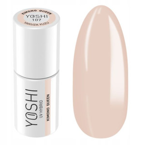 Yoshi Pro lakier hybrydowy 107 Ślubny beżowy 6 ml