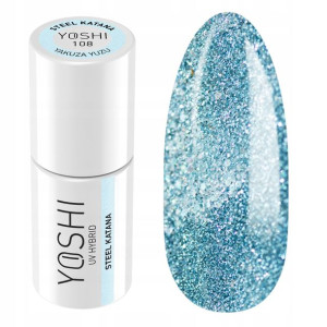 Yoshi Pro lakier hybrydowy 108 Błękitny 6 ml