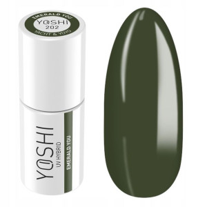 Yoshi Pro lakier hybrydowy 202 Zieleń bagienna 6ml